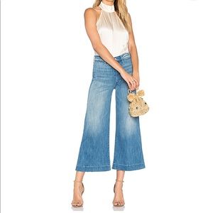 Mother Denim Swooner Roller Crop